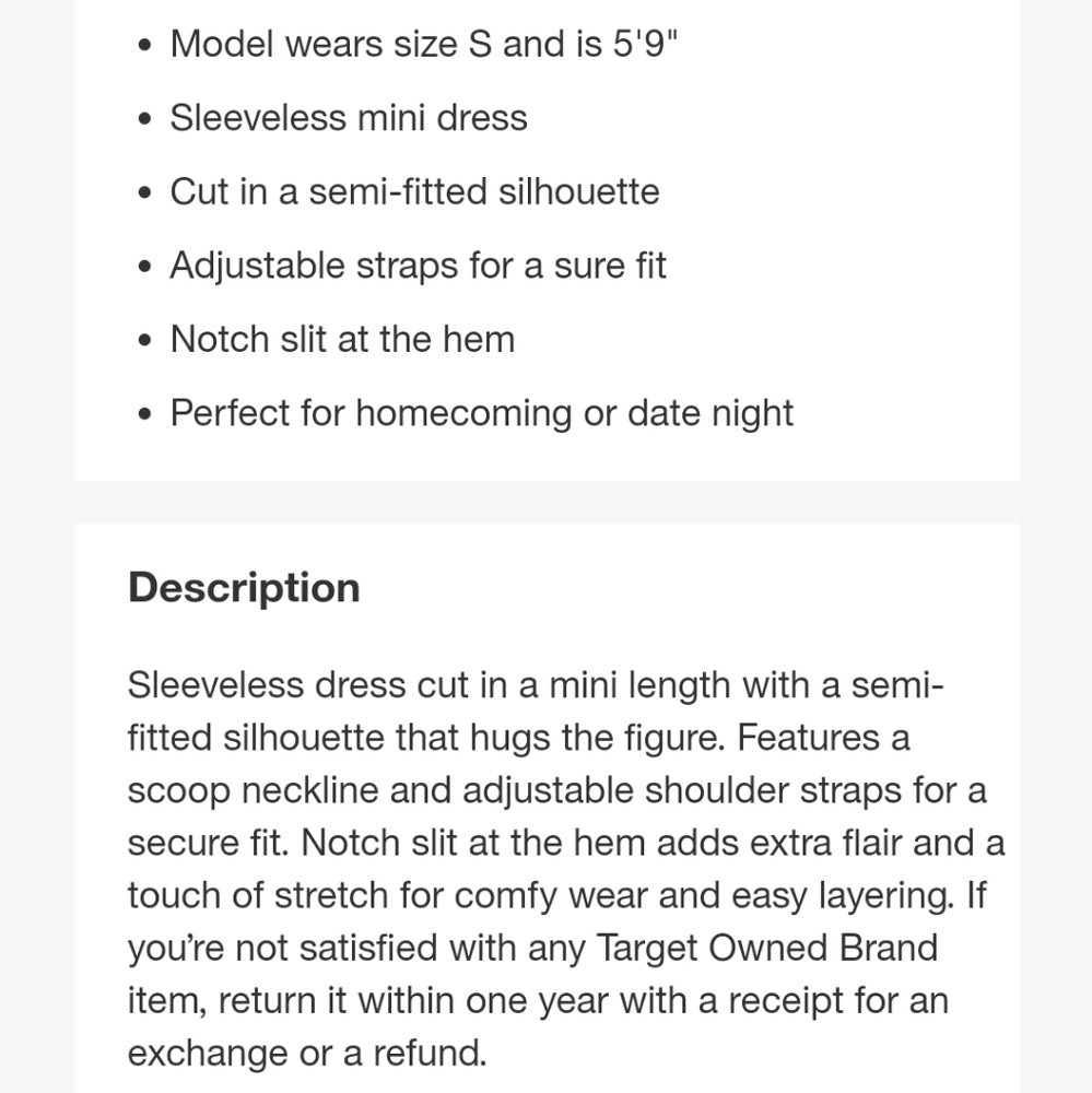 NWT Wild Fable Blue Floral mini dress - Picture 16 of 16